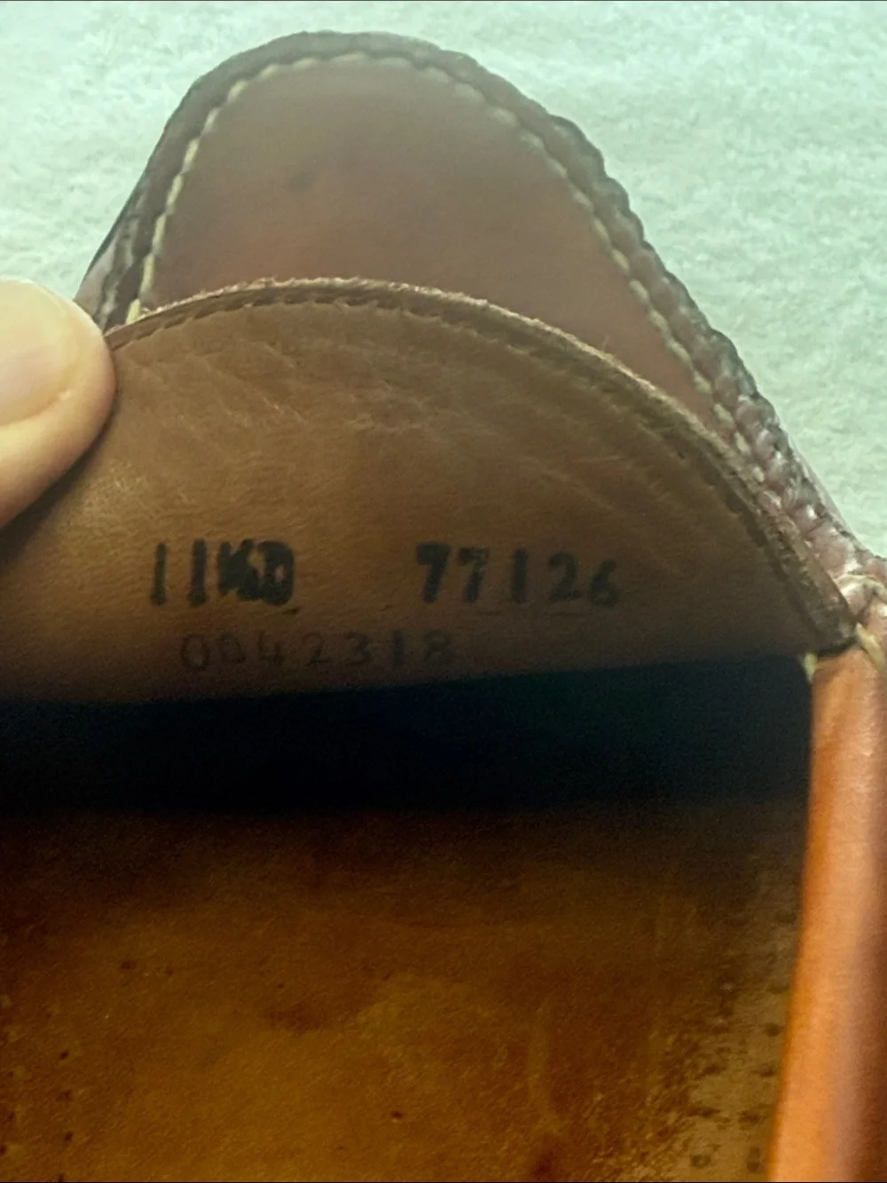 Allen Edmonds Tan Leather Slip-On Loafers